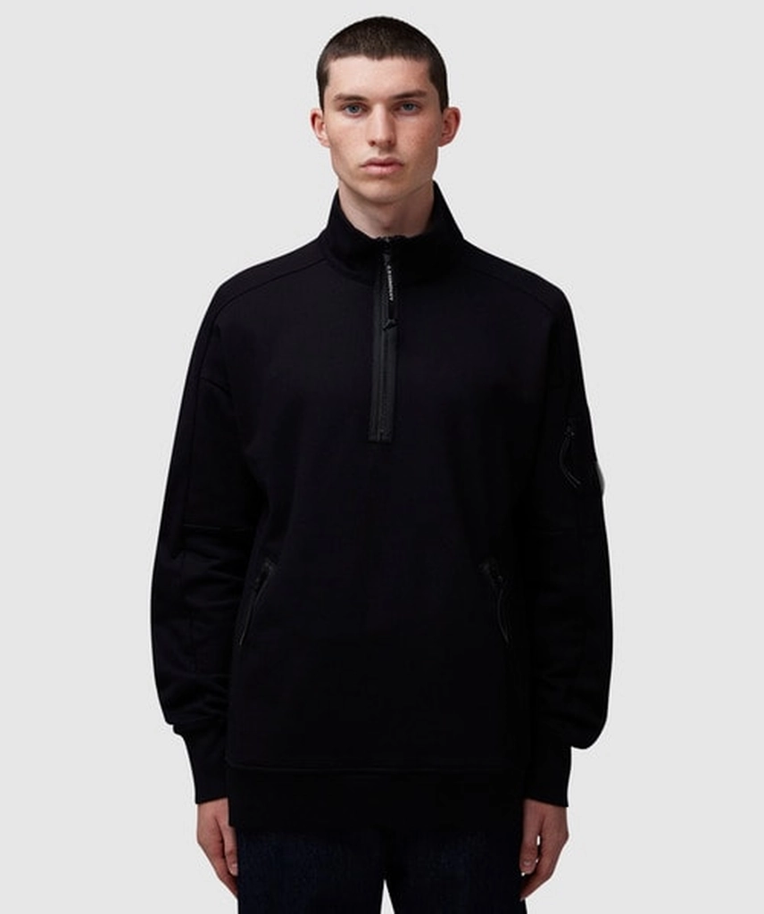 CP Company Diagonal raised fleece sweatshirt